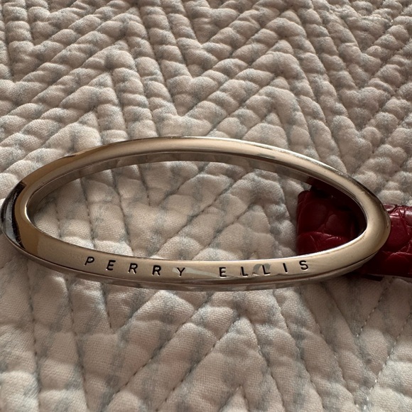 Pre-loved Perry Ellis Silver Oval Bracelet - Picture 1 of 6